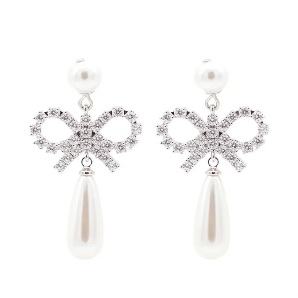 Серьги Bow Droplet Серьги Bow Droplet