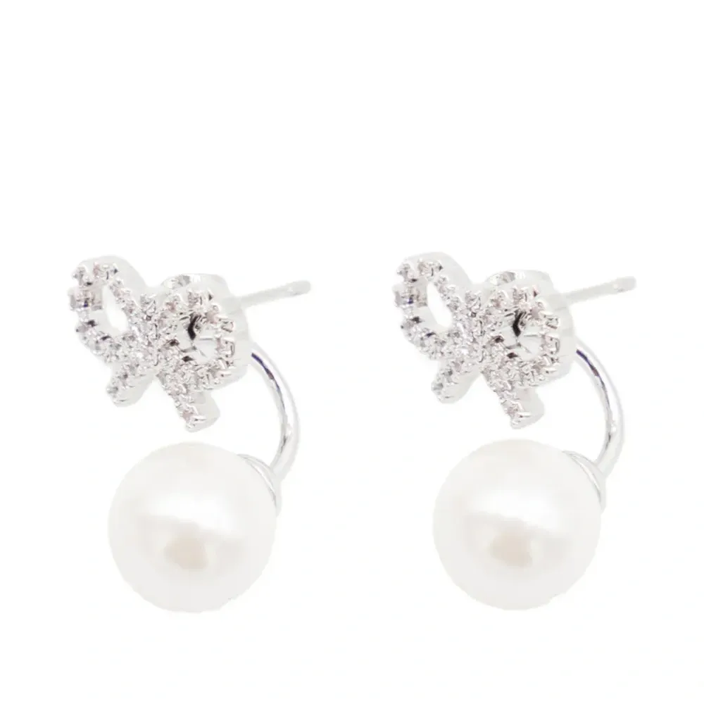 Серьги-подвески Crystal Bow Серьги-подвески Crystal Bow