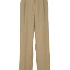 Широкие брюки со складками