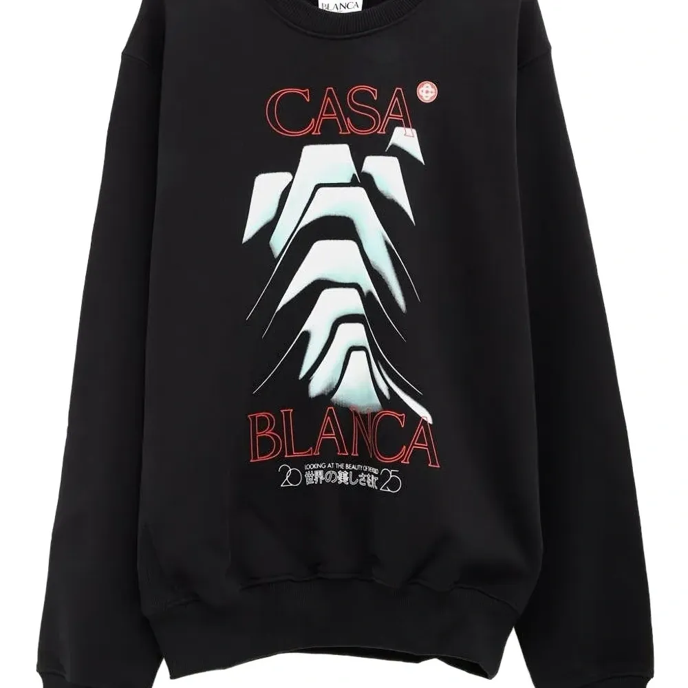 Толстовка с графичным принтом