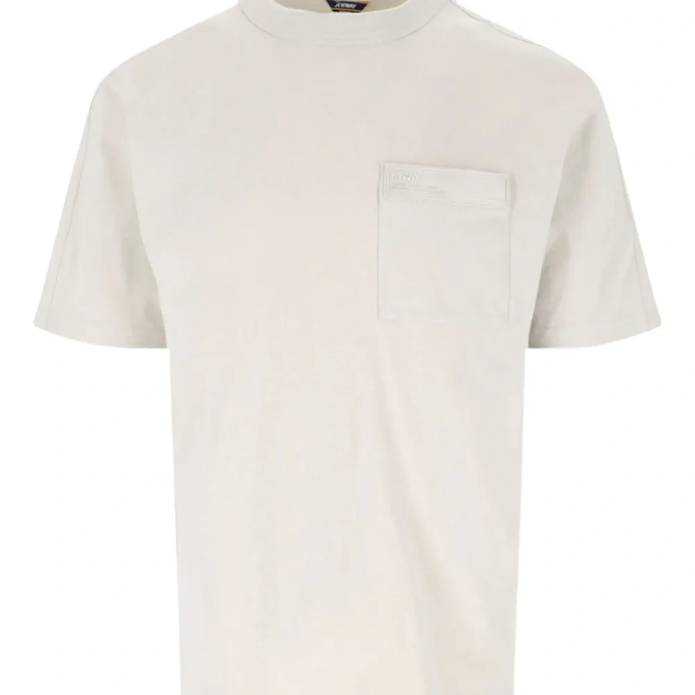 футболка с короткими рукавами и карманом