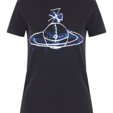 футболка с принтом Orb