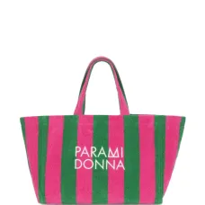 большая сумка-тоут в полоску большая сумка-тоут в полоску