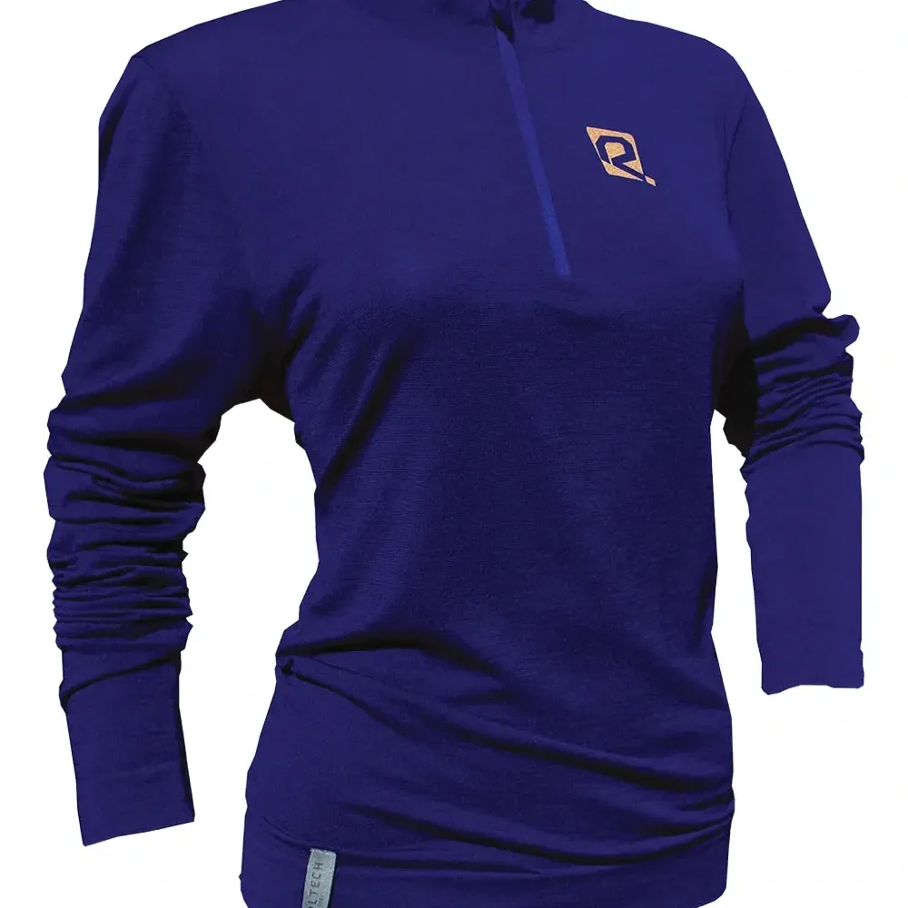 Топ с воротником на молнии