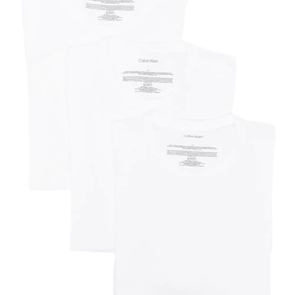 Комплект из трех футболок с вышитым логотипом