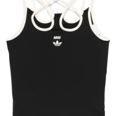 топ с вышитым логотипом из коллаборации с Avavav