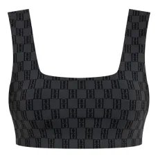 укороченный топ Braga с монограммой