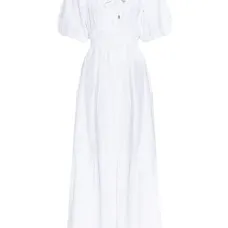 платье макси Eden с объемными рукавами