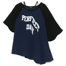 футболка асимметричного кроя