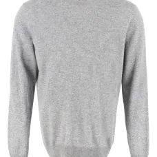 Кашемировый свитер с круглым вырезом