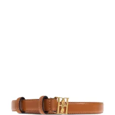 Ремень с пряжкой-логотипом