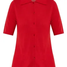 кардиган на пуговицах с короткими рукавами кардиган на пуговицах с короткими рукавами