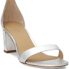 босоножки с эффектом металлик