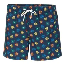 Плавки-шорты с принтом