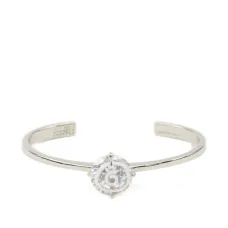 Браслет-кафф с кристаллом