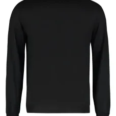 свитер с круглым вырезом