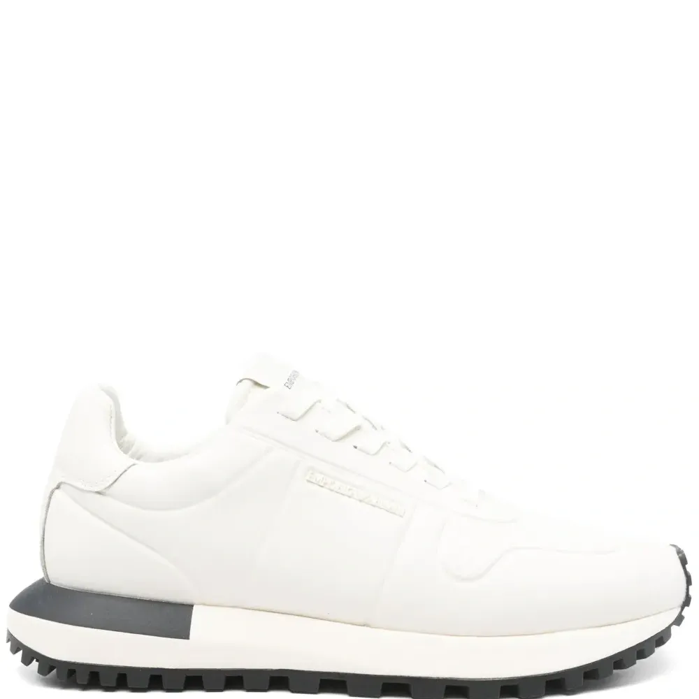 кожаные кроссовки