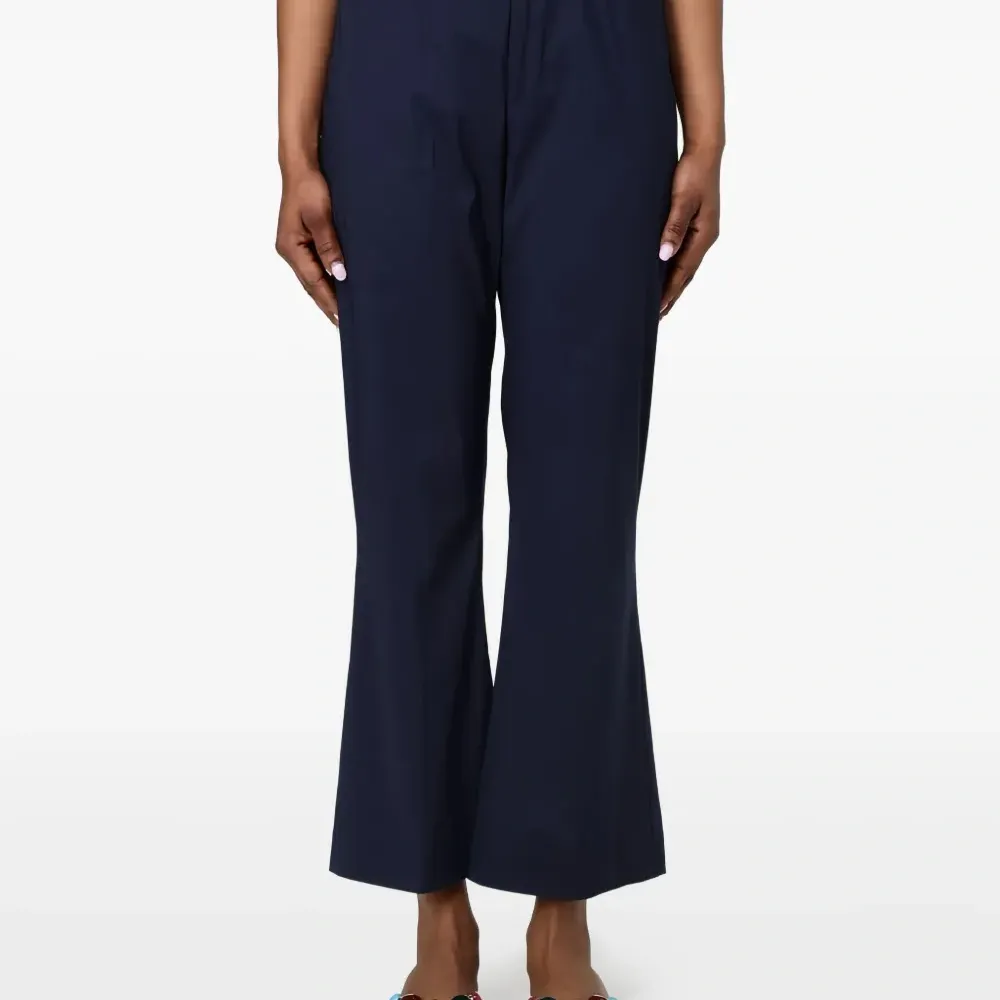 Брюки из хлопкового бленда