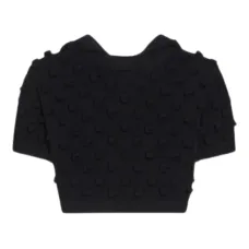 топ с аппликацией