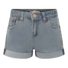 джинсовые шорты с подворотами