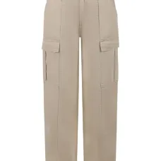 брюки карго с эластичным поясом