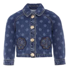 джинсовая куртка в горох джинсовая куртка в горох