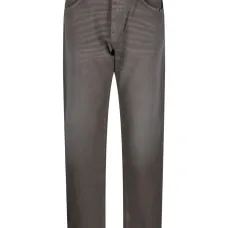 Джинсы с нашивкой-логотипом