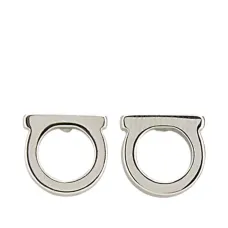 Серьги-гвоздики с декором Gancini