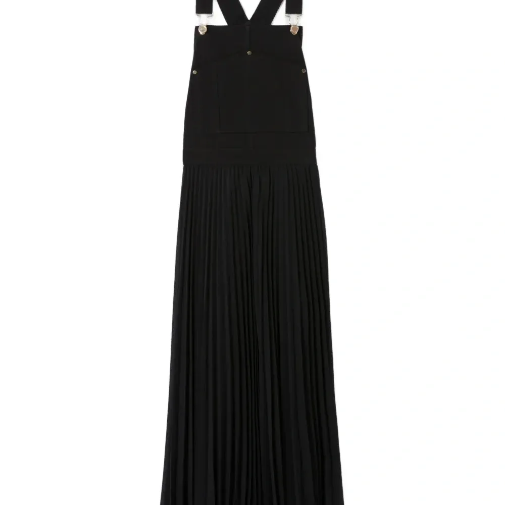 Платье миди со складками