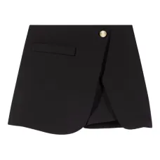 Шорты с драпированными панелями