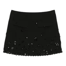 Юбка с пайетками