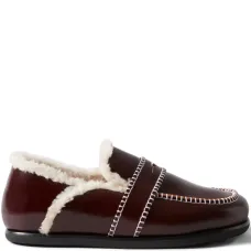 Мюли с контрастной строчкой Мюли с контрастной строчкой