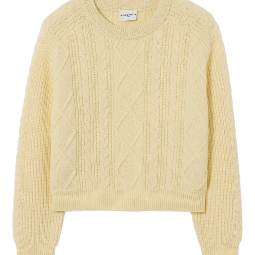 Свитер фактурной вязки