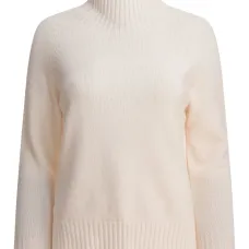 Кашемировый свитер с высоким воротником