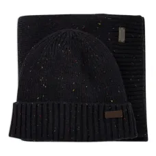 Комплект из шапки бини и шарфа Комплект из шапки бини и шарфа