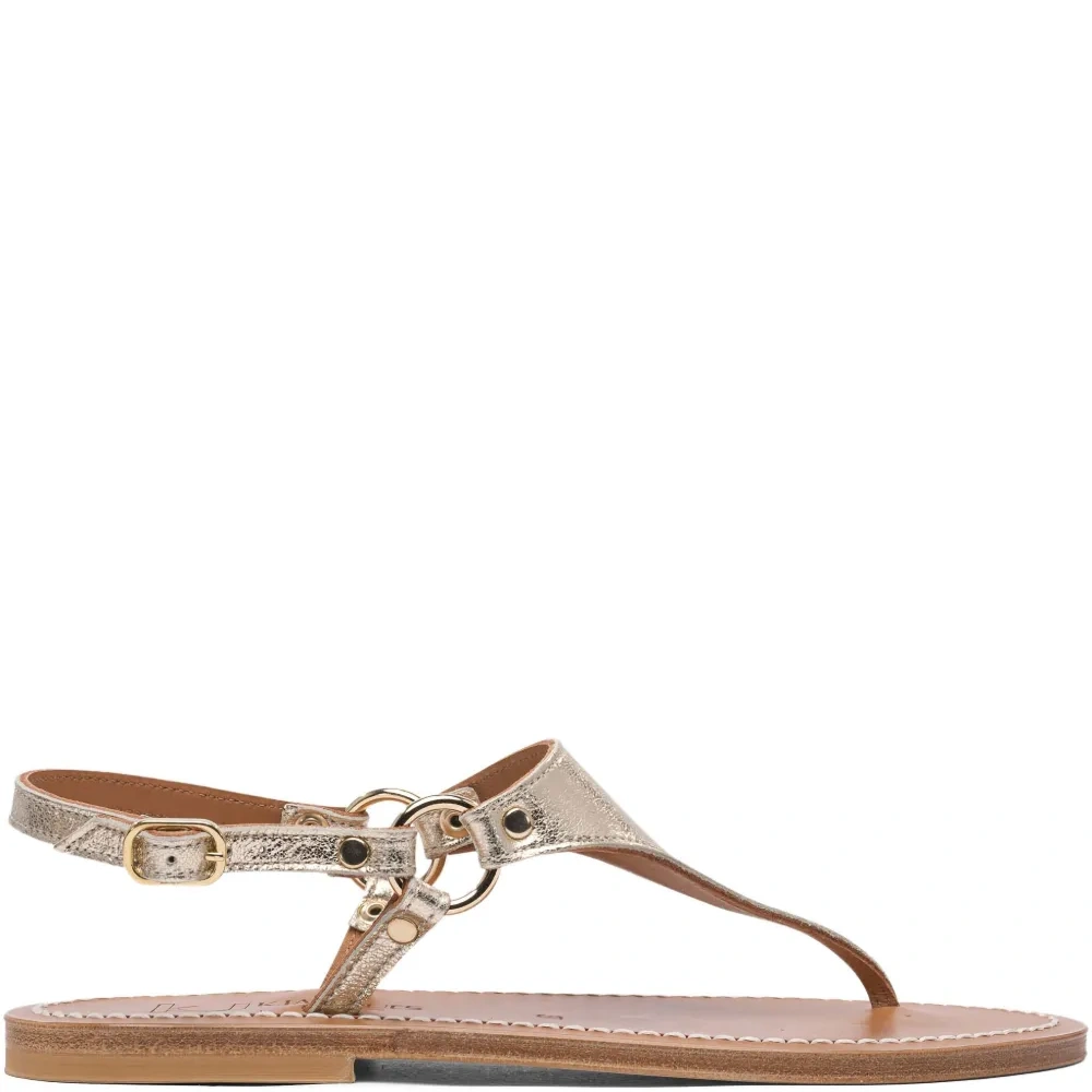 Босоножки с Т-образным ремешком