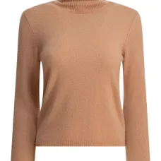 Кашемировый свитер с высоким воротником