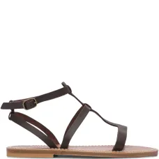 Сандалии с пряжками