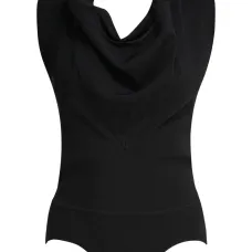 Боди с воротником-хомут