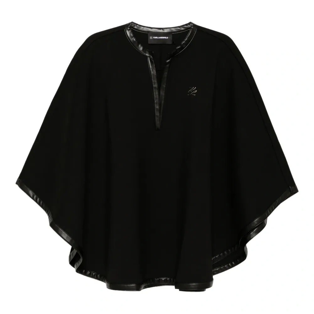 Кейп с тисненым логотипом