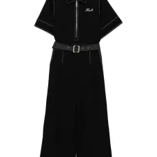 Комбинезон с контрастной строчкой