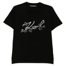 Футболка с вышитым логотипом