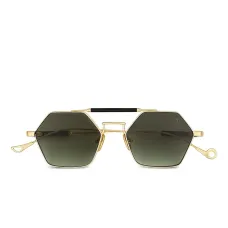 солнцезащитные очки Havana в геометричной оправе