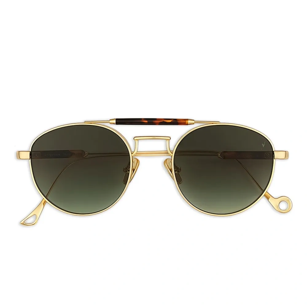 солнцезащитные очки в круглой оправе