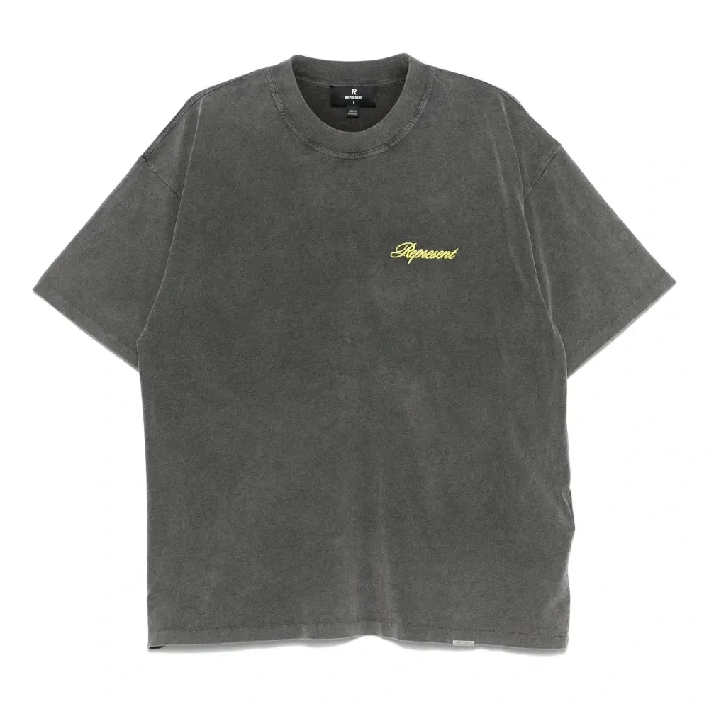 футболка с круглым вырезом