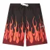 Плавательные шорты с принтом "пламя"