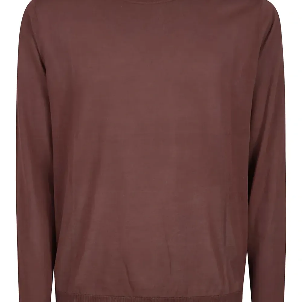 Кашемировый свитер с круглым вырезом