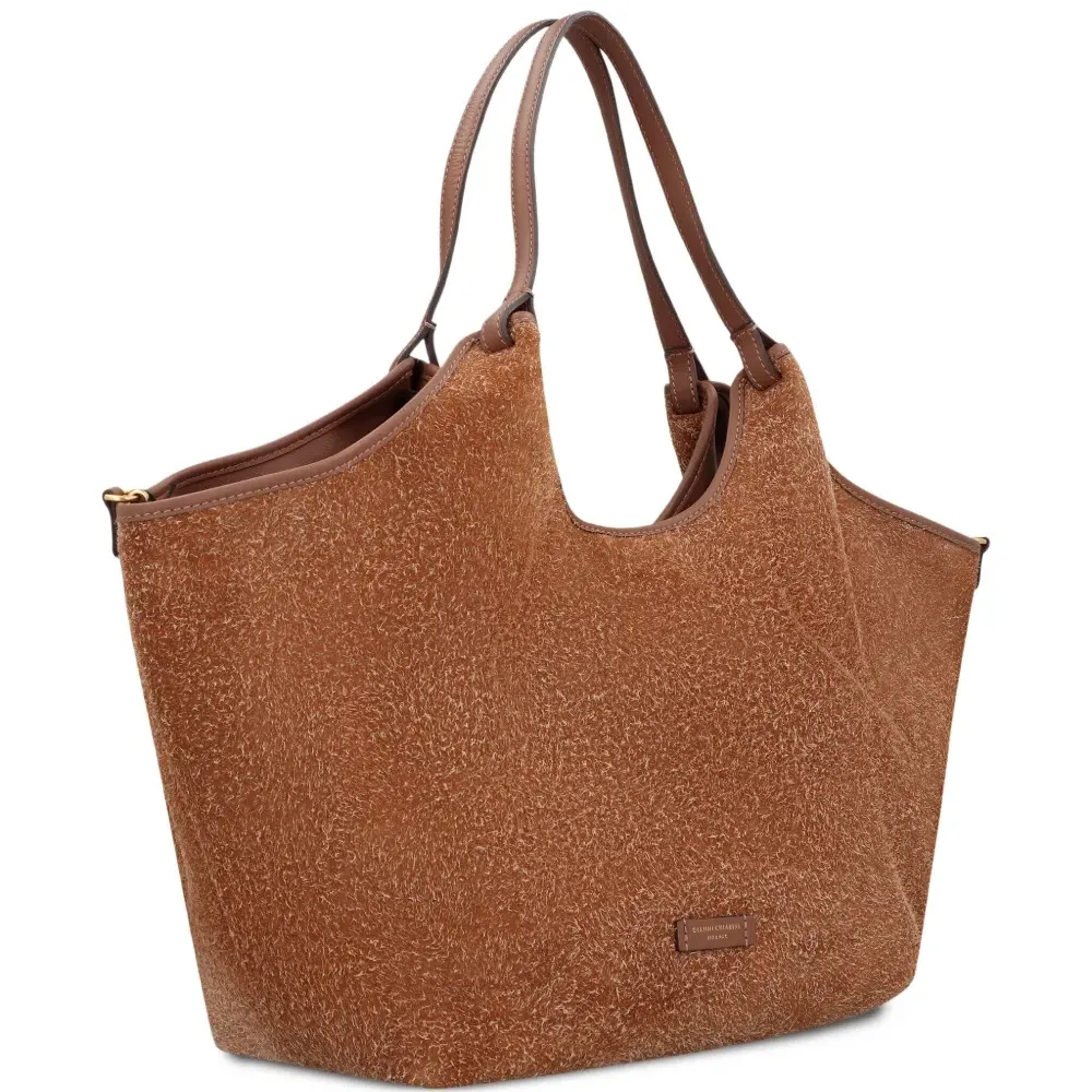 Замшевая сумка-тоут Замшевая сумка-тоут