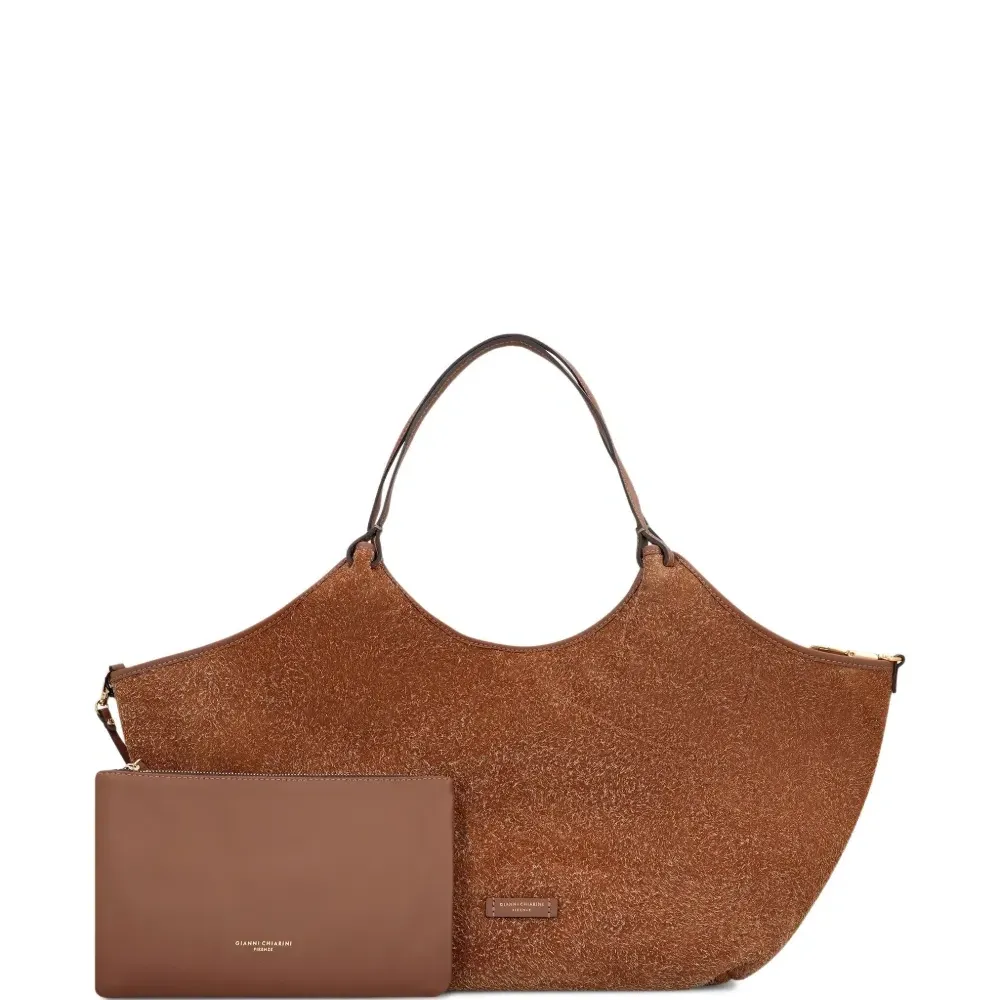 Замшевая сумка-тоут Замшевая сумка-тоут