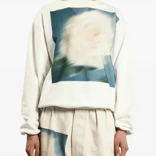 толстовка с графичным принтом